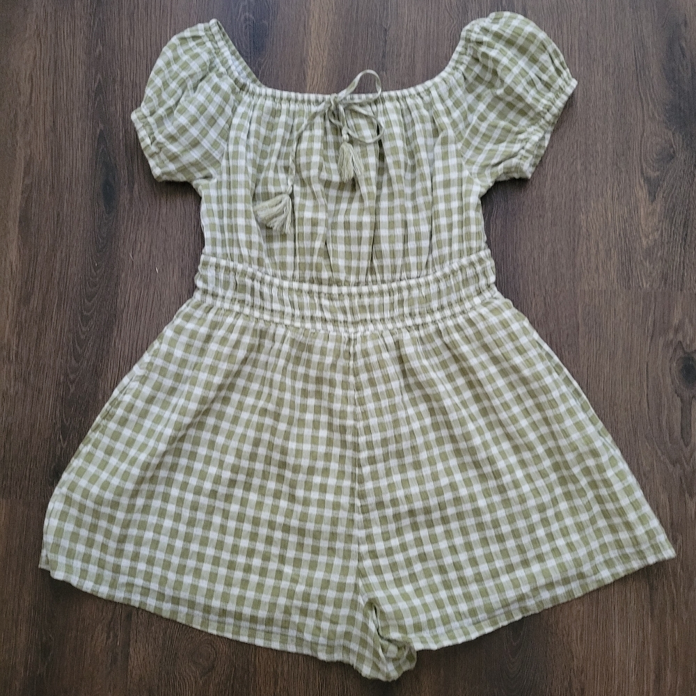 American Eagle Off the Shoulder Romper